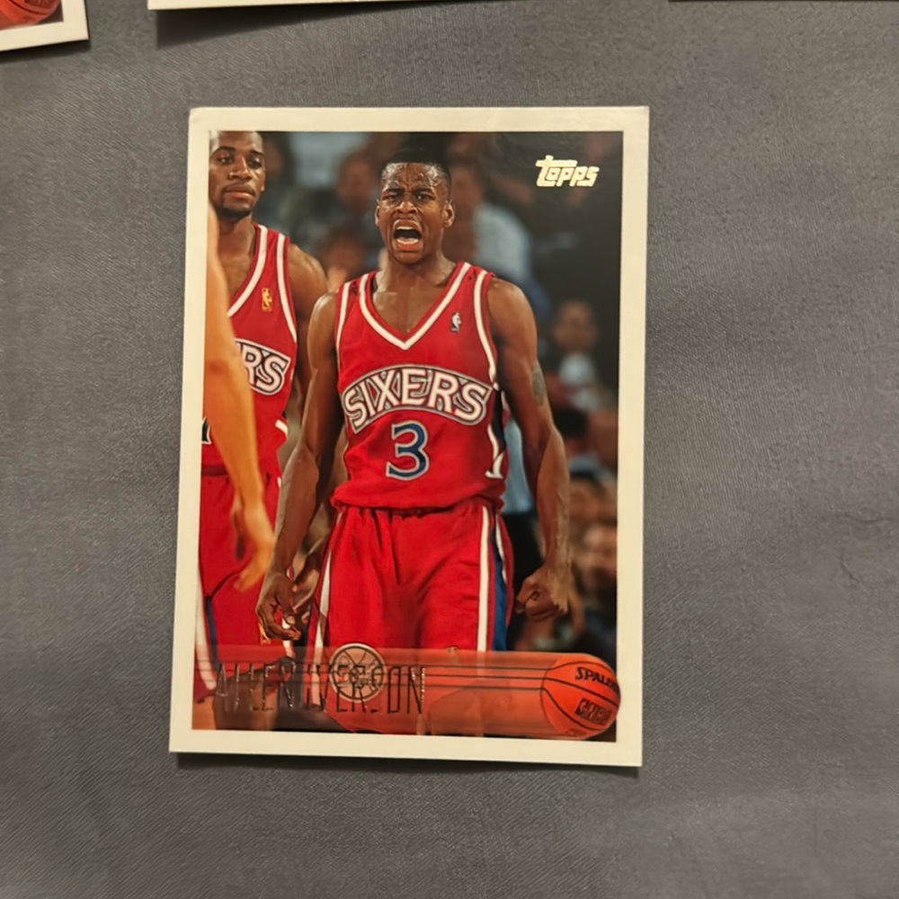 Allen Iverson rookie card x7